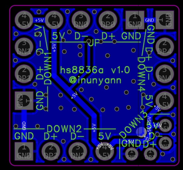USB 2.0 HUB モジュール