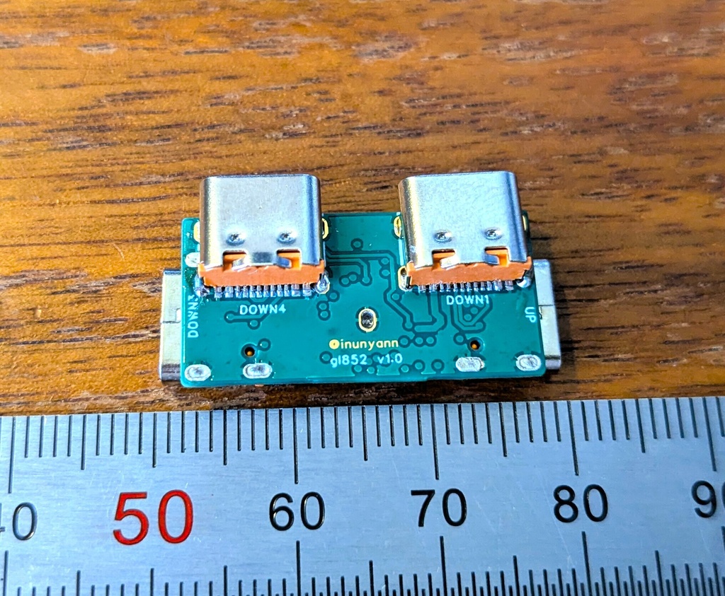 小型USB 2.0 HUB (全ポートType-C)