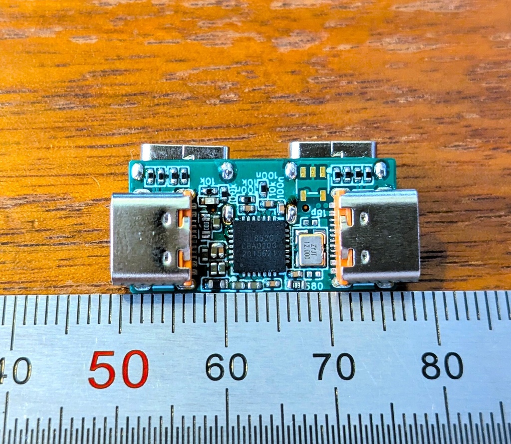 小型USB 2.0 HUB (全ポートType-C)