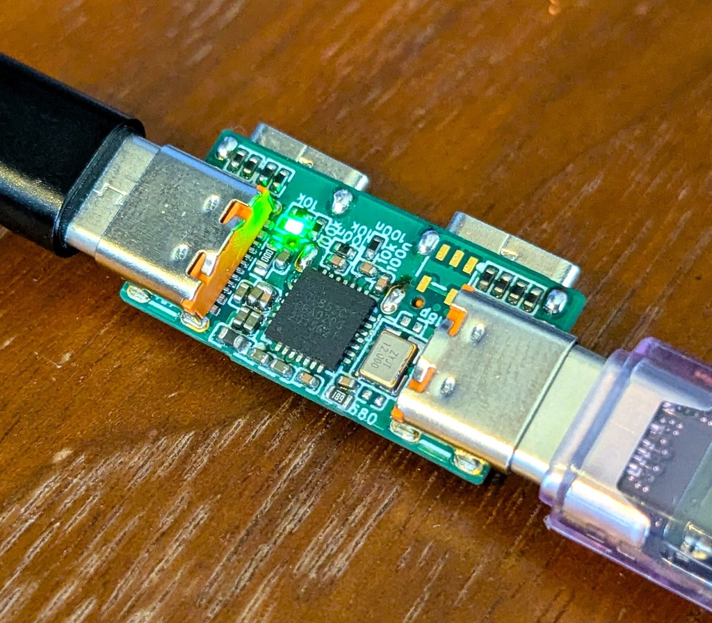 小型USB 2.0 HUB (全ポートType-C)
