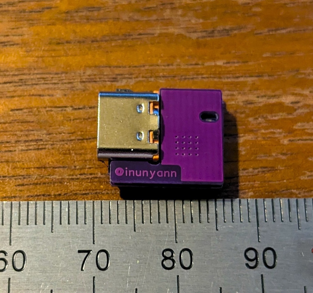 超小型microSDカードリーダ (Type-C メス)