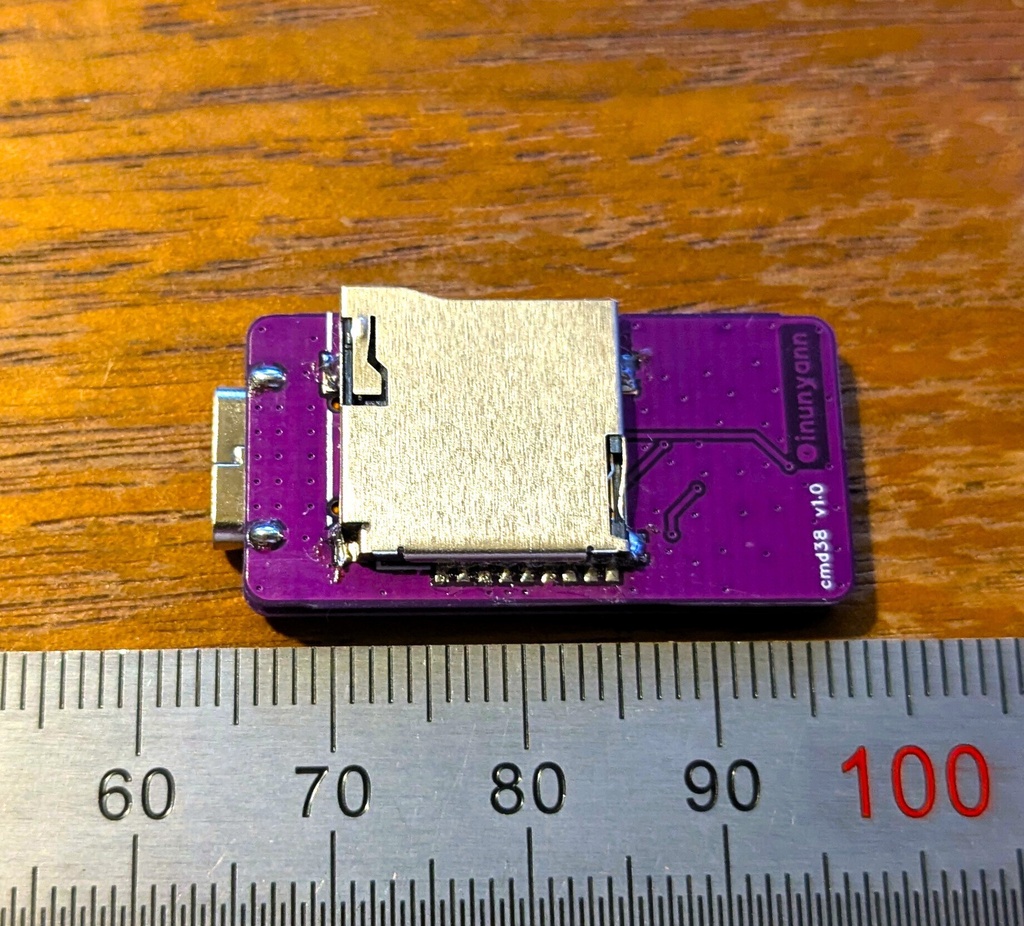microSD フラッシュメモリ消去デバイス