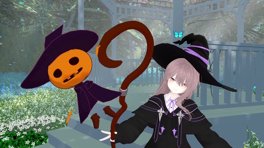 【MA対応】かぼちゃのミニオン【VRCアバター用】