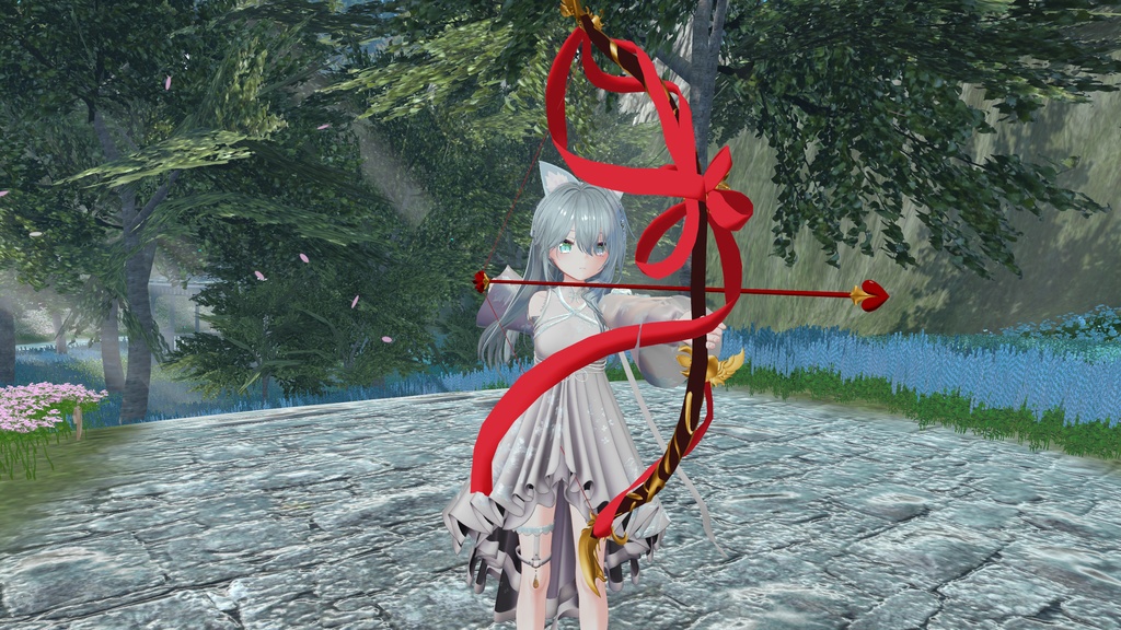 【MA対応】チョコレートの弓ギミック 【VRCアバター用】