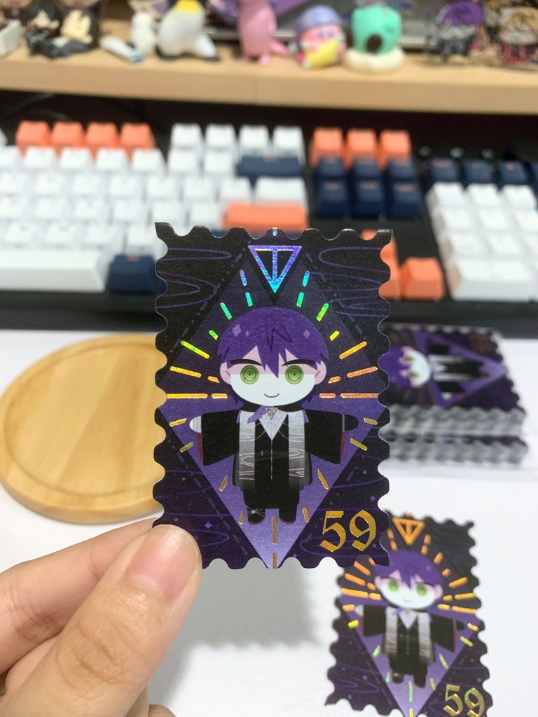 【非公式】虚空教箔押しシール*2