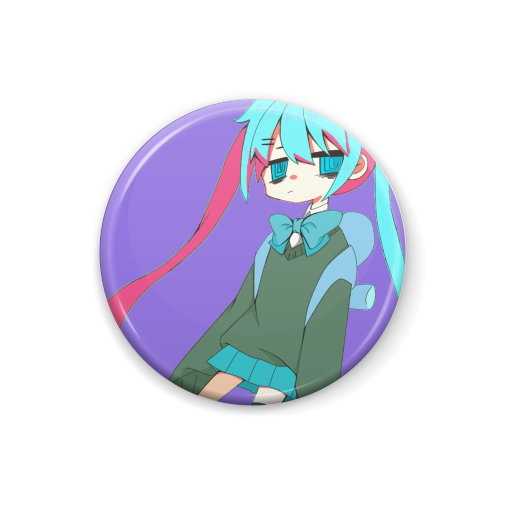 ヘラ子ちゃん缶バッジ