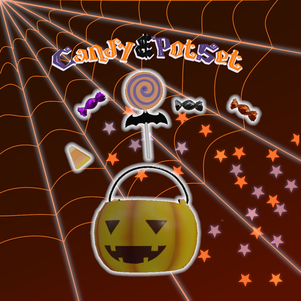 【VR】ハロウィンオブジェクトセット