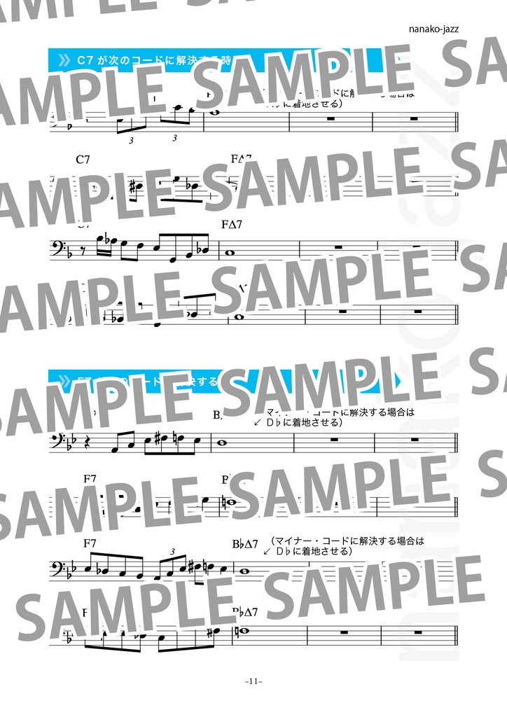 ジャズアドリブフレーズ集 Vol.3 ダウンロード版