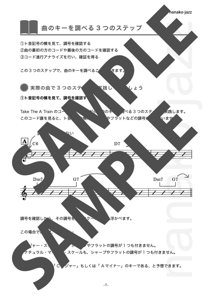 ジャズアドリブの仕方 教則本 オンデマンド印刷版 3/3巻 全楽器対象(ト音記号表記) 本文モノクロ