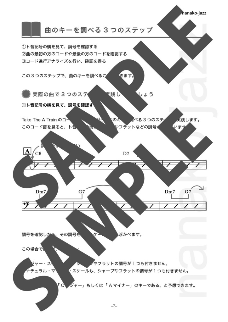 ジャズアドリブの仕方 教則本 オンデマンド印刷版 3/3巻 低音楽器用(ヘ音記号表記) 本文モノクロ