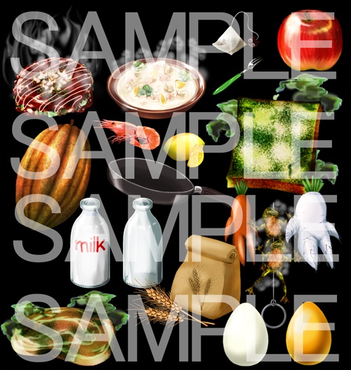 アイテム画像集_食べ物編1