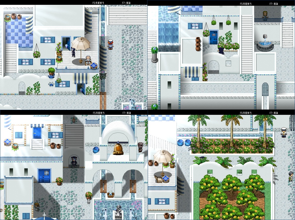 地中海風MAPTile素材集