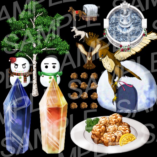 お楽しみ素材集