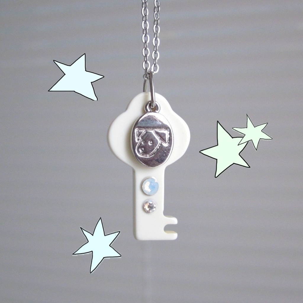 mini key necklace 🔑