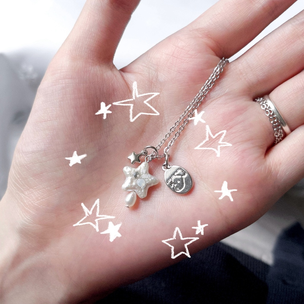 shooting star necklace colorless ver.