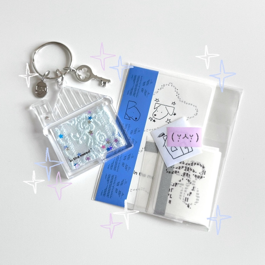 🏠sweet home keyring ＆ sticker set 🏠