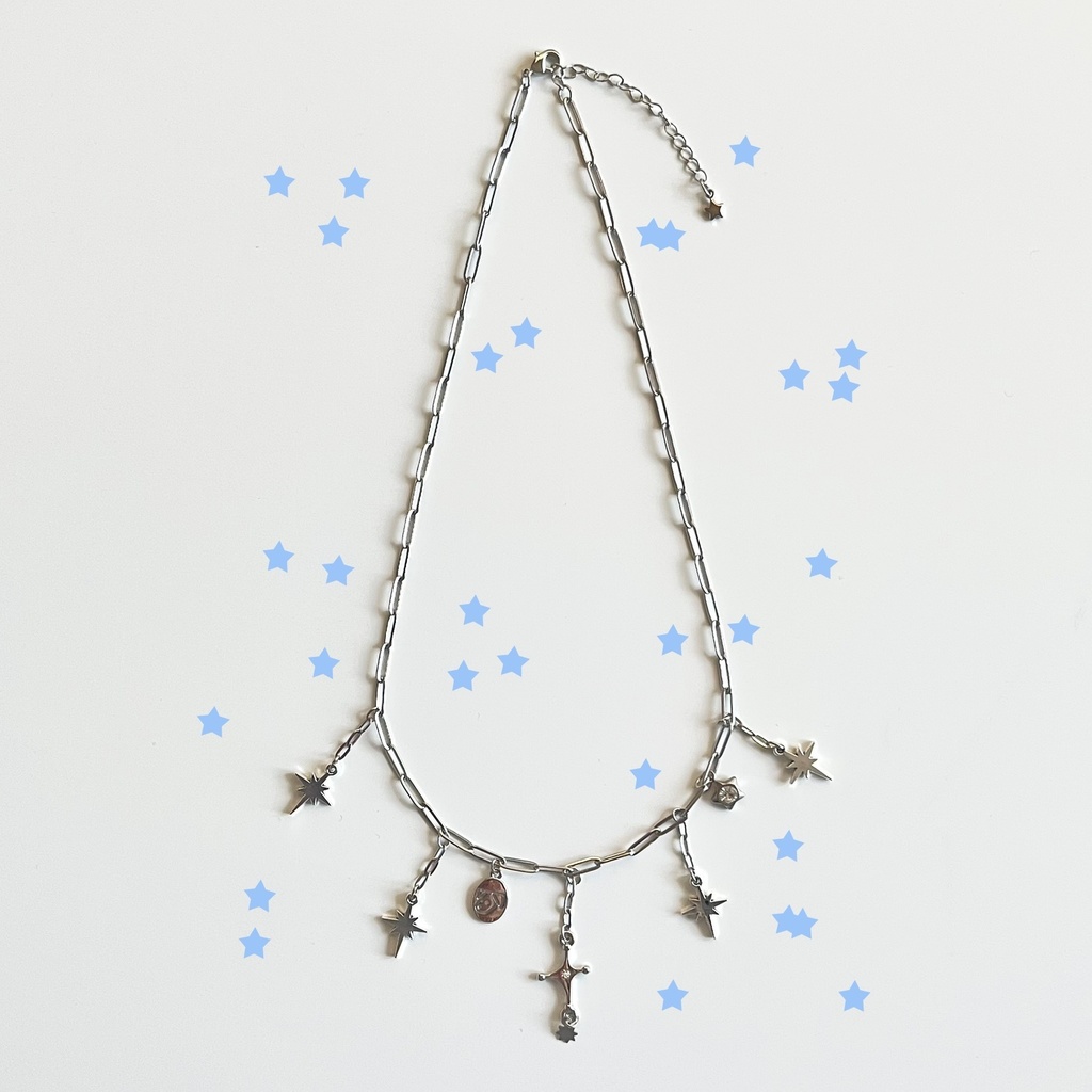 twinkle star necklace ★
