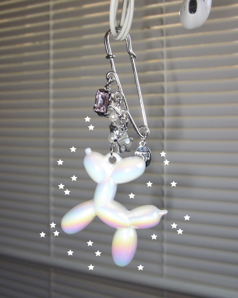 balloon dog snappins charm(3)