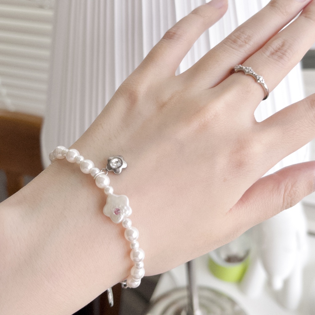 お花のブレスレット🌸