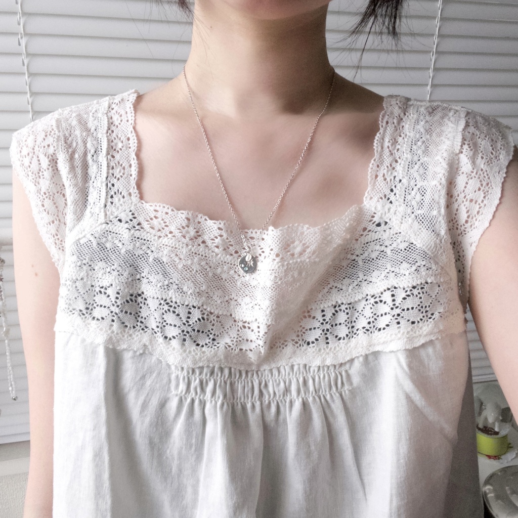 twinkle pearl necklace