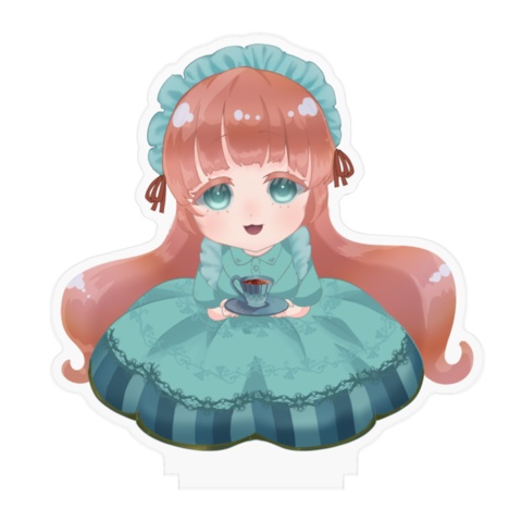【活動1周年記念】ちびミントアクリルスタンド