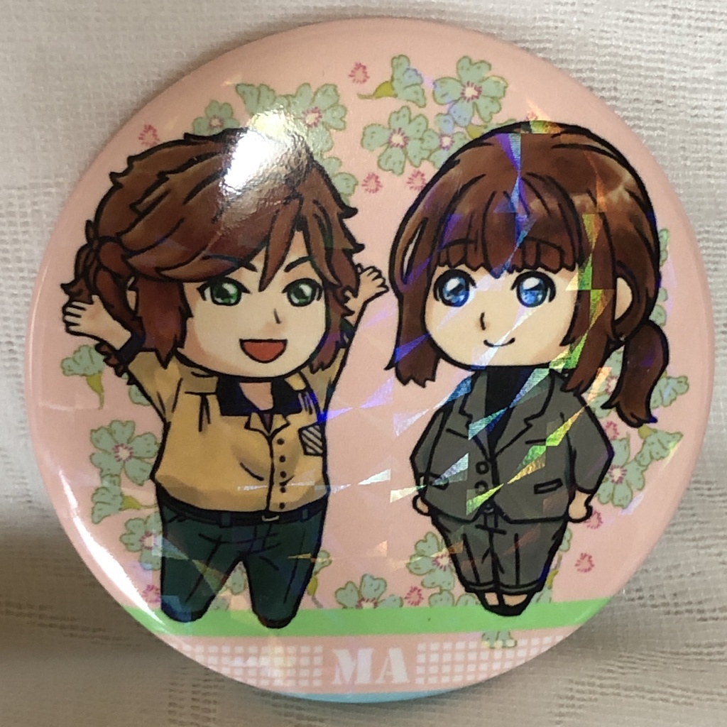 ホログラム缶バッジ