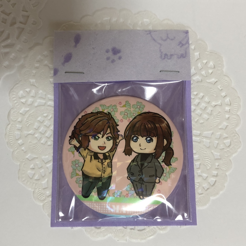 ホログラム缶バッジ