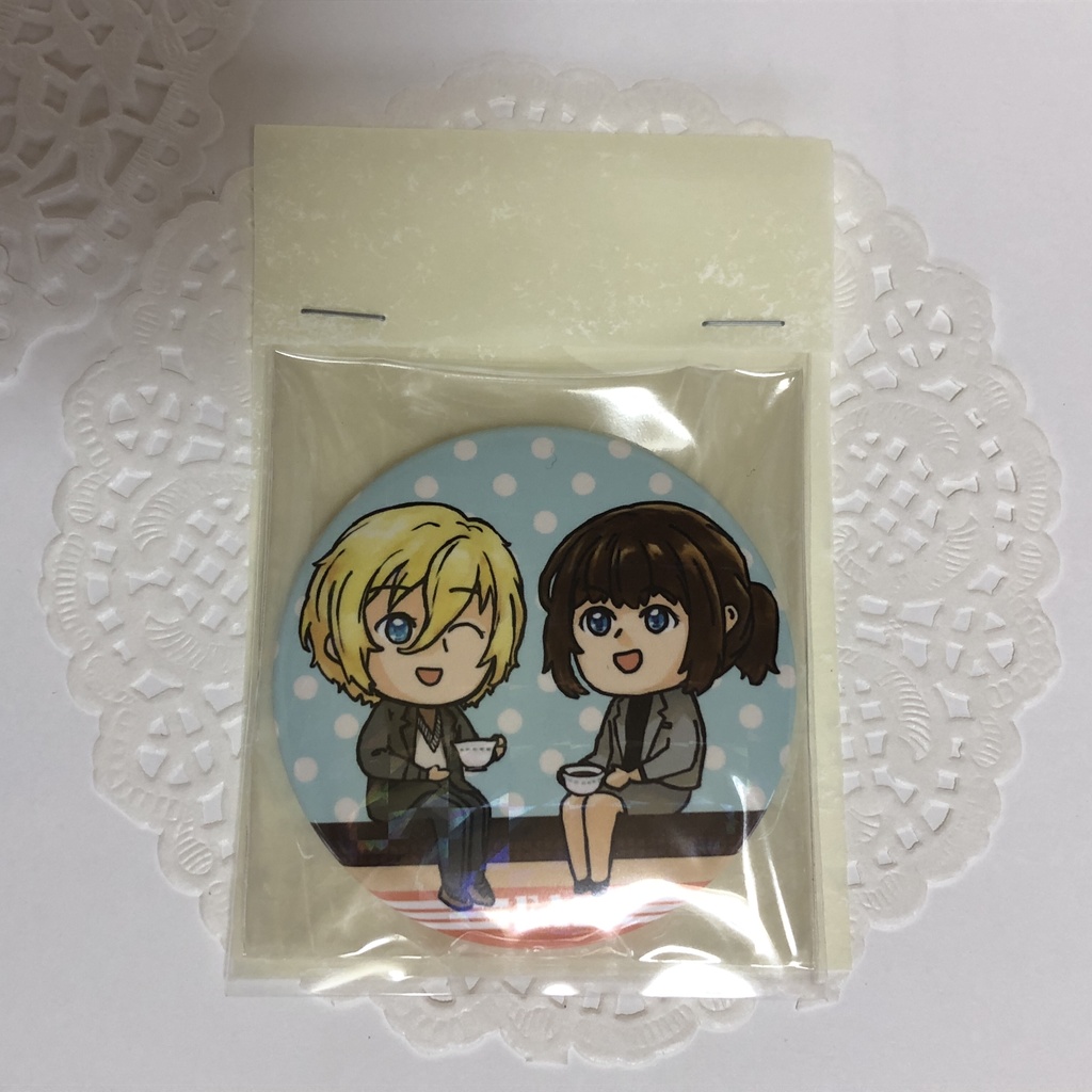 ホログラム缶バッジ