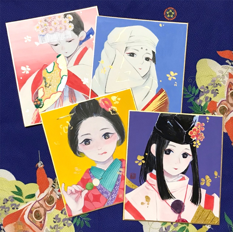 原画(ミニ色紙)