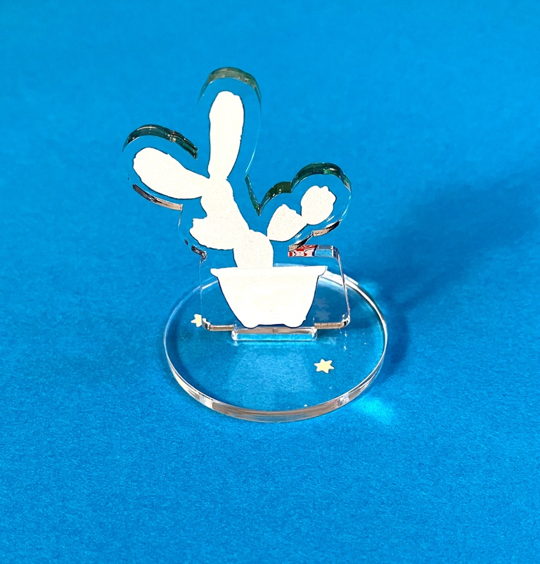 盆栽アクリルスタンド