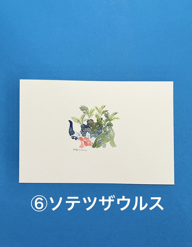 ポストカードサイズ原画(モチーフいろいろ)