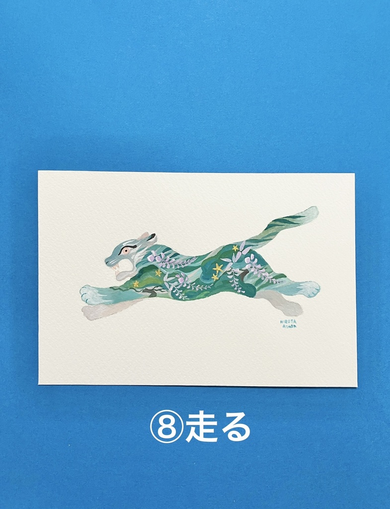 ポストカードサイズ原画(モチーフいろいろ)