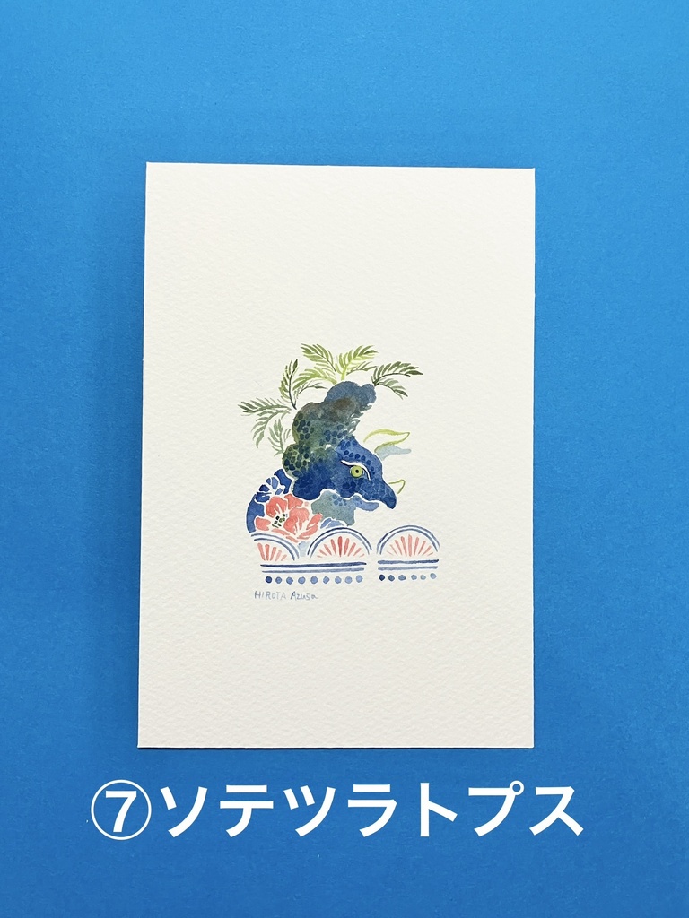 ポストカードサイズ原画(モチーフいろいろ)