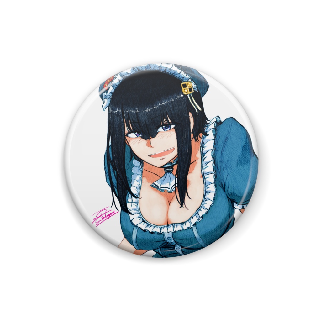 メイド高雄　缶バッジ