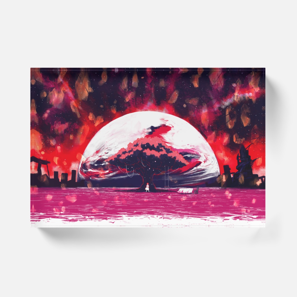 RED WORLD アクリルブロック