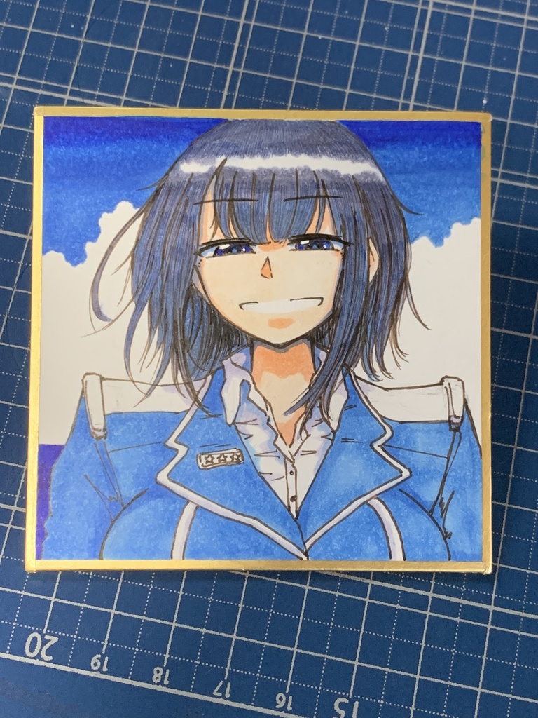 豆色紙 高雄 入道雲背景