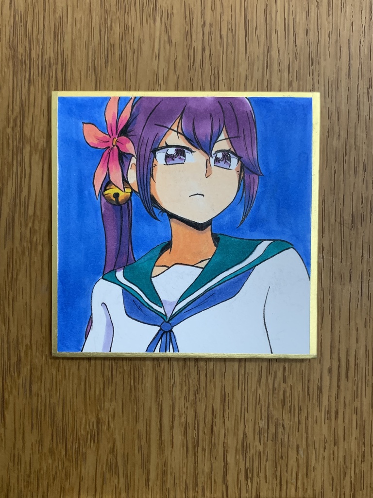 曙 豆色紙7.5×7.5cm