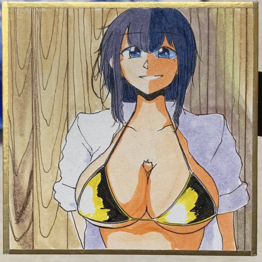 ど田舎バス停金ビキニ高雄4