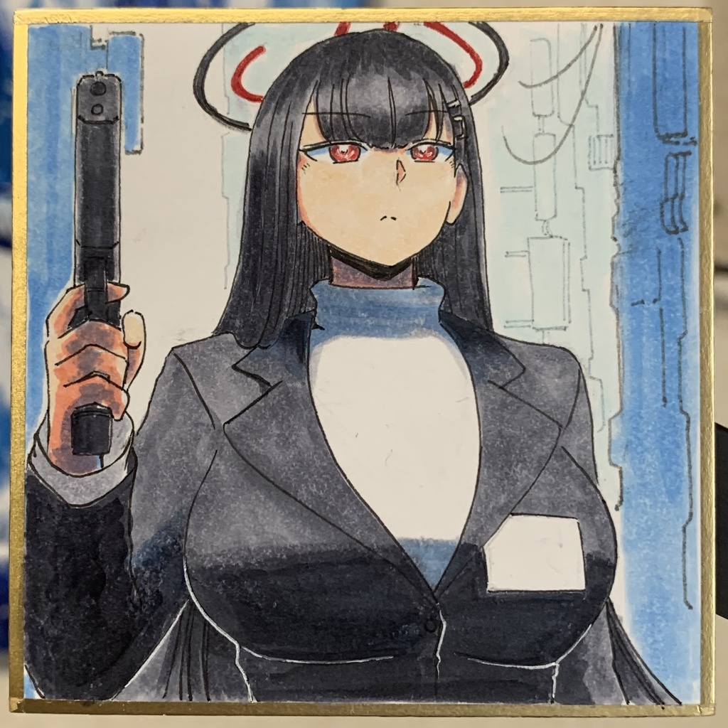 リオ2 豆色紙7.5×7.5cm