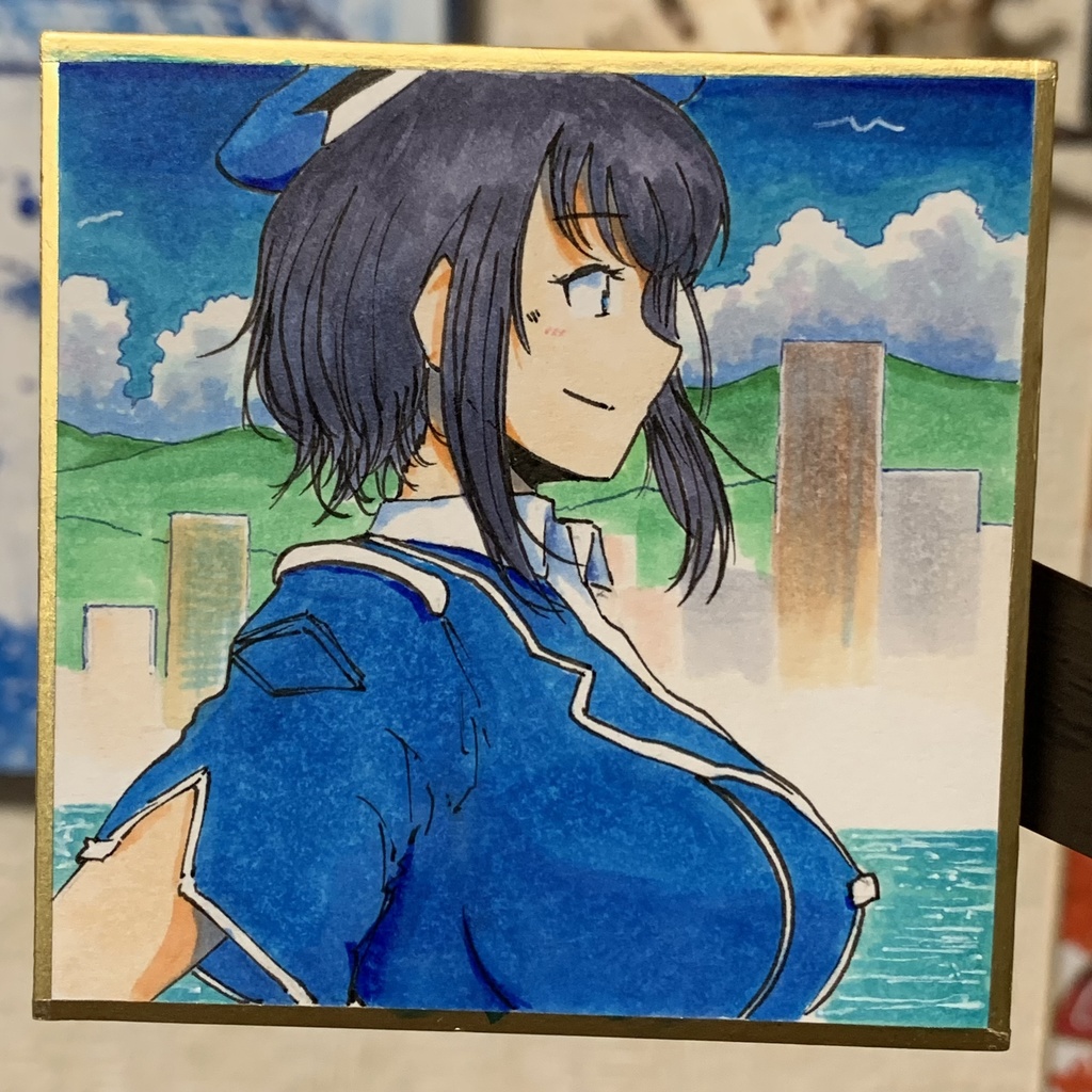 海を眺める高雄