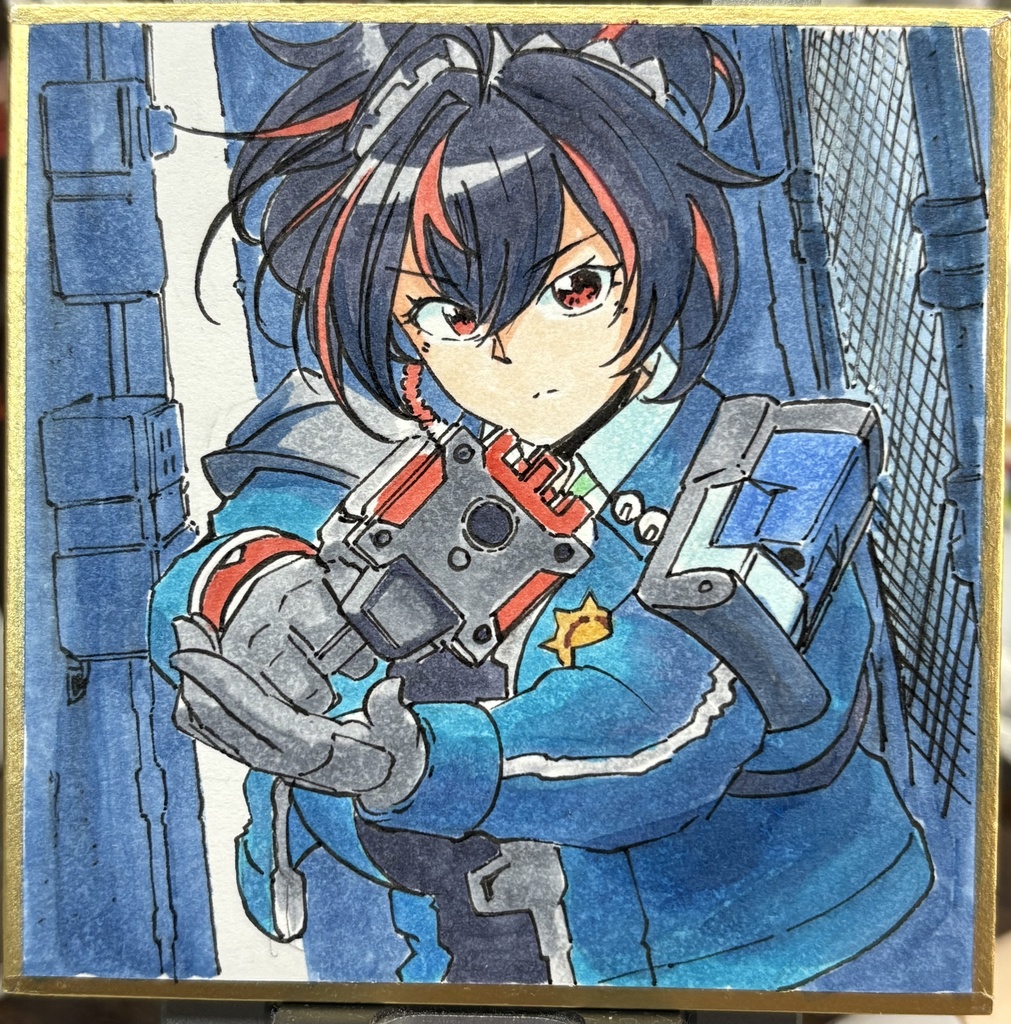 朱鳶and神戸屋高雄 豆色紙7.5×7.5cm mao様オーダー品 