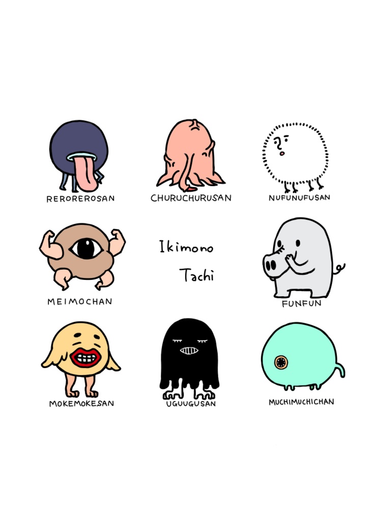 いきものたちTシャツ