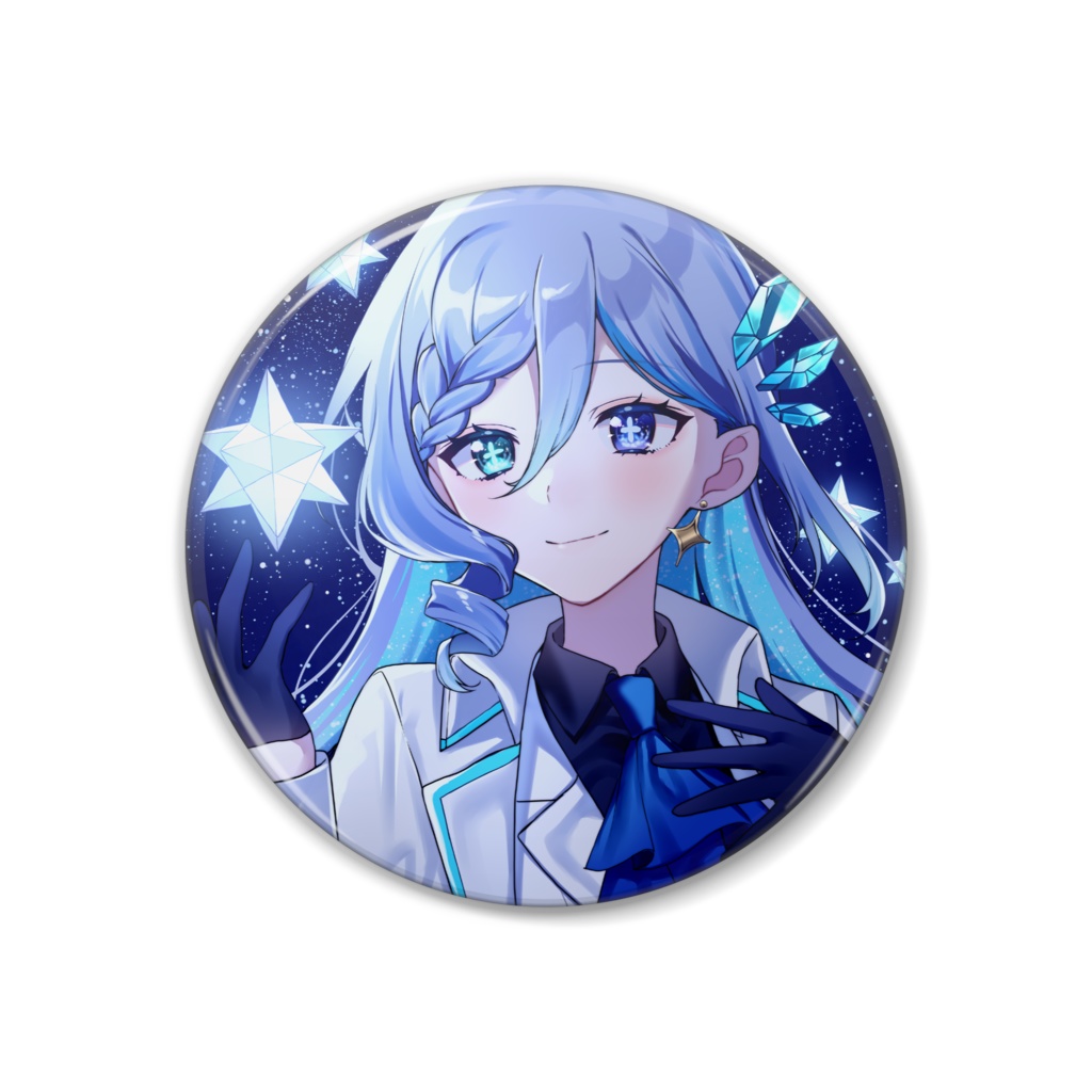 1st anniversary 缶バッチ