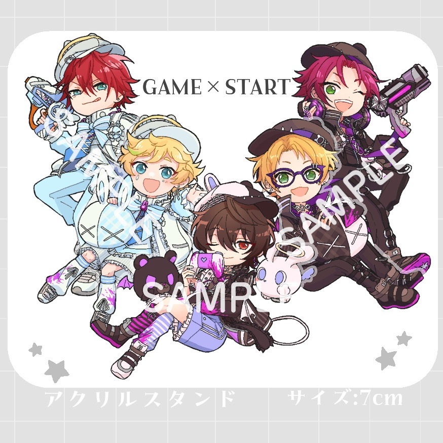 GAME×START アクリルスタンド