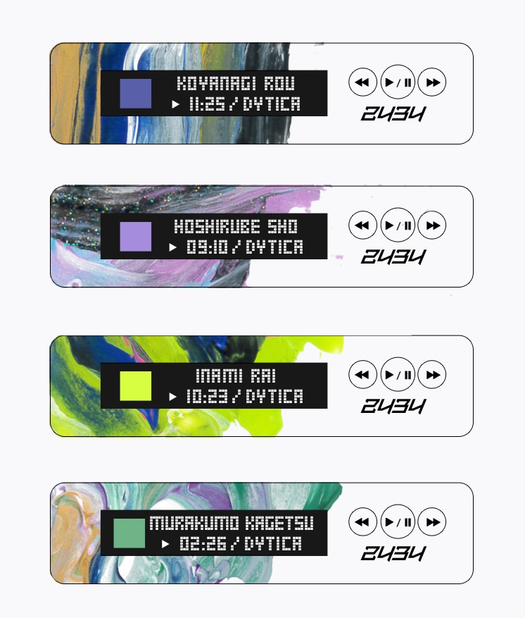 Dytica ACRYLIC KEYCHAIN【非公式】