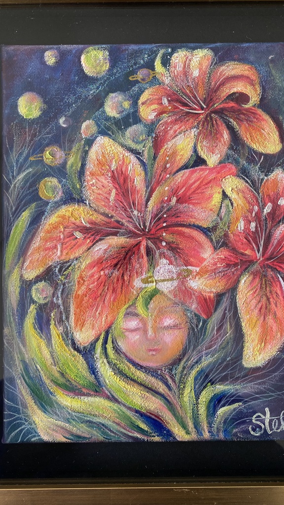 Flower hat 花の帽子