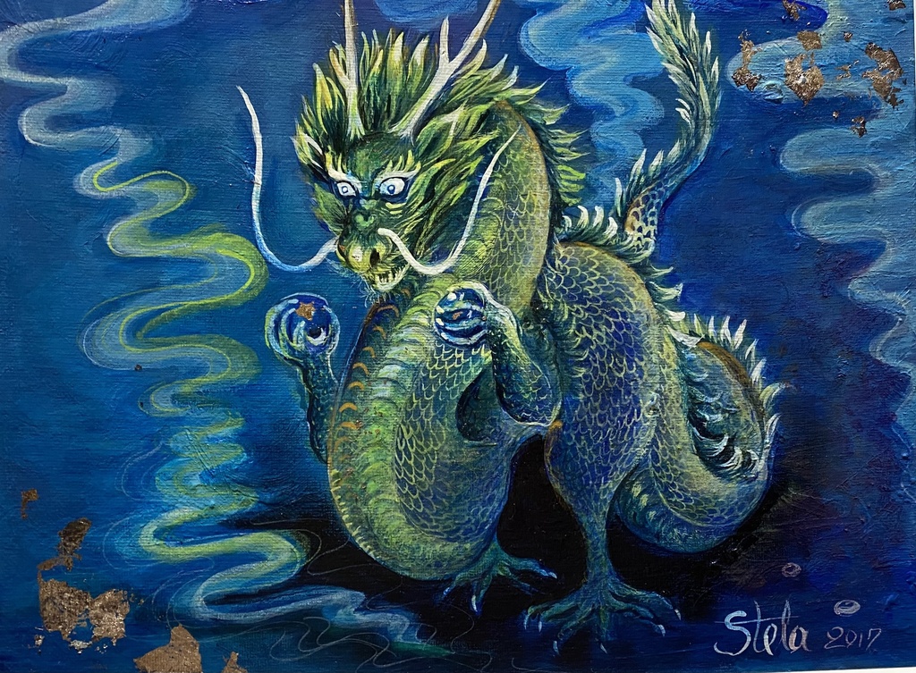 The dragon of water 水のドラゴン