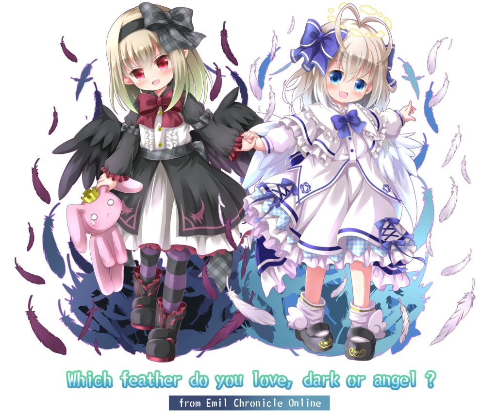 ダークフェザー&エンジェルフェザーアルマ トートバッグ