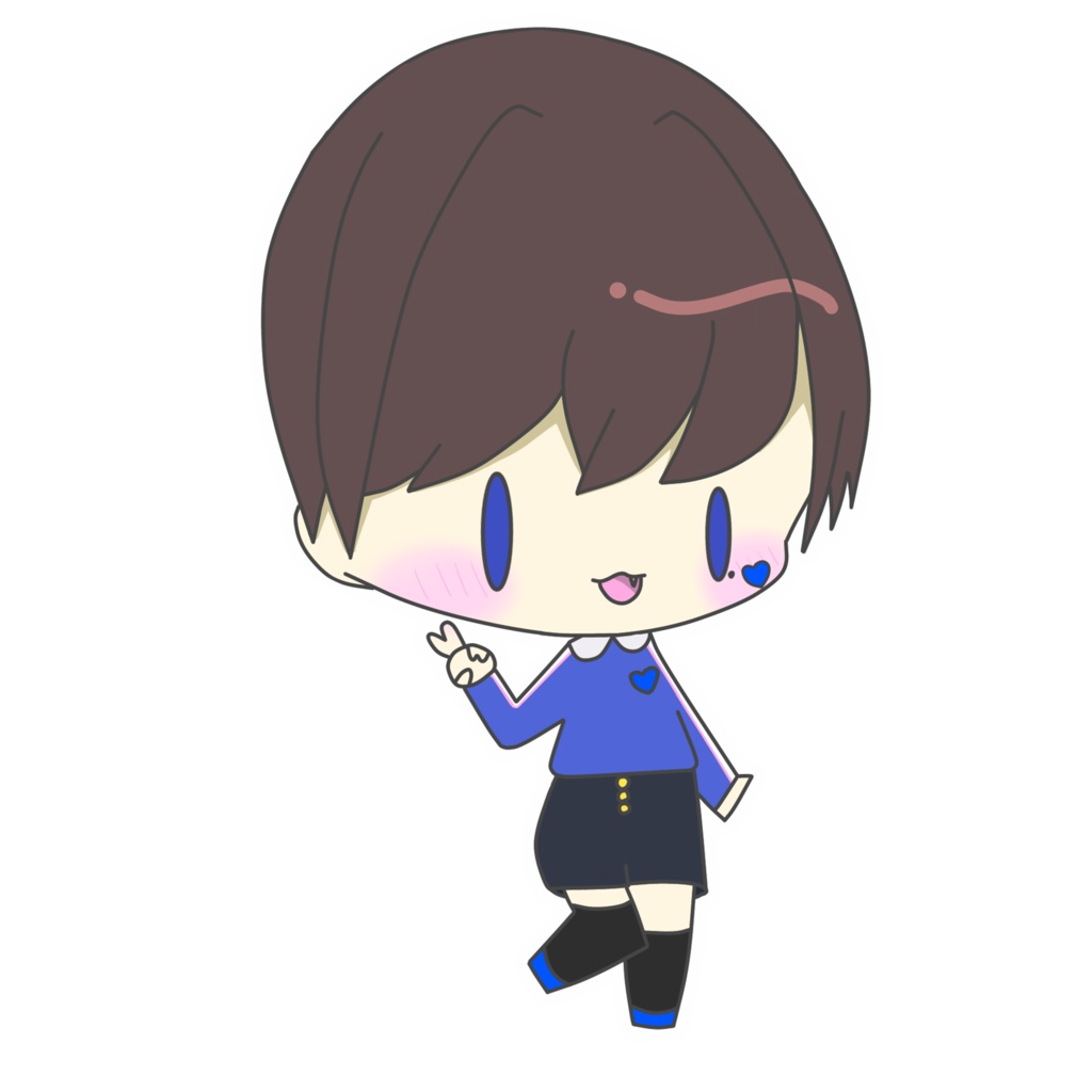 と♡ちゃアクキー