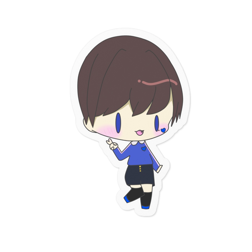 と♡ちゃステッカー